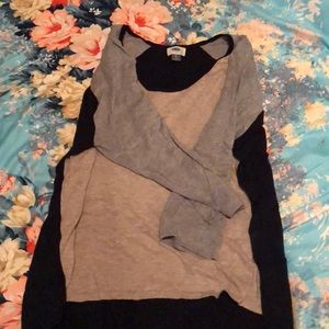 Xl color block light weight sweater